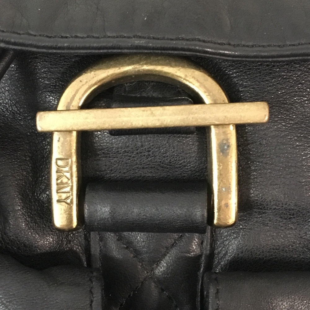 Dkny Leather Backpack. - image 5